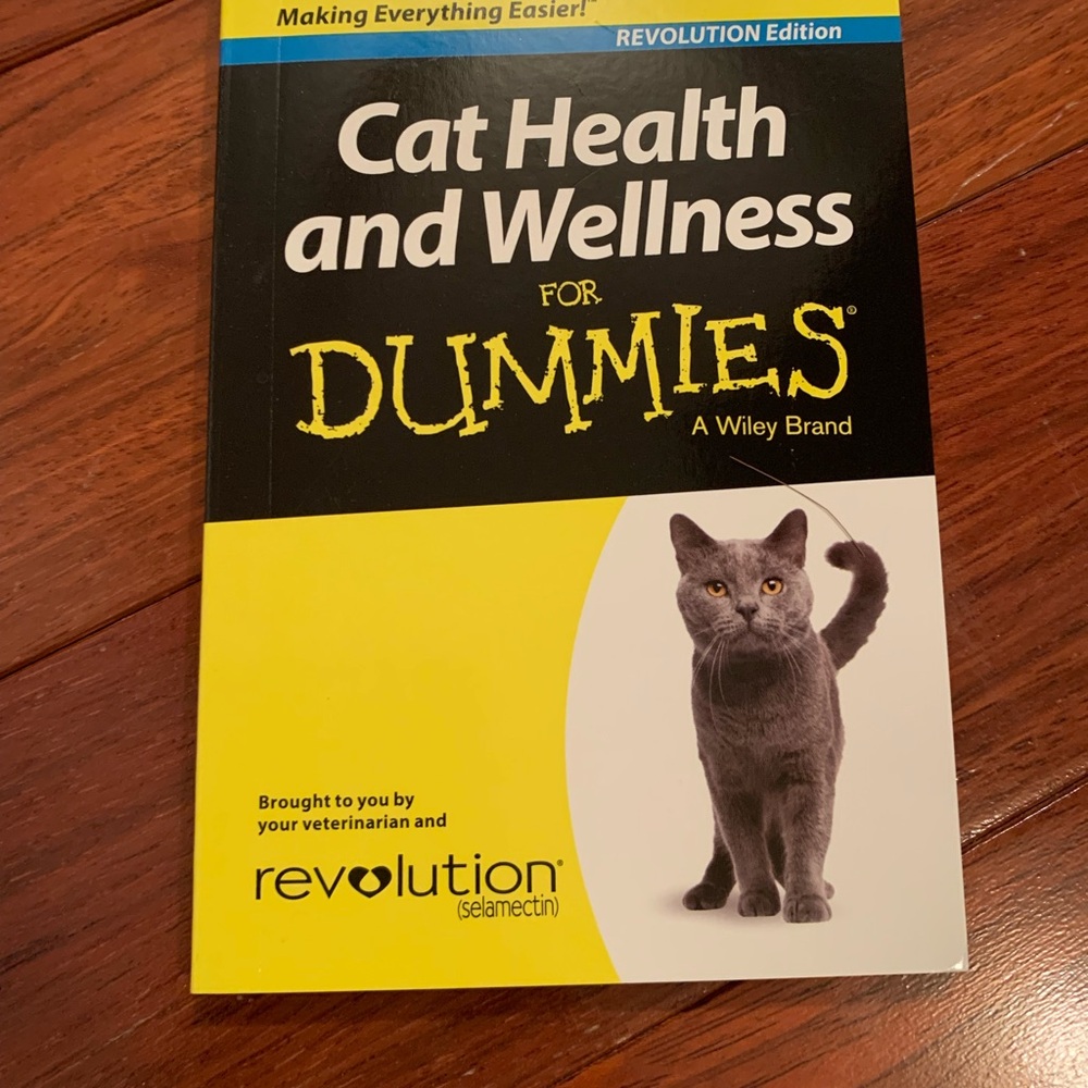 Revolution Cat Wellness Guide - Yellow and Black